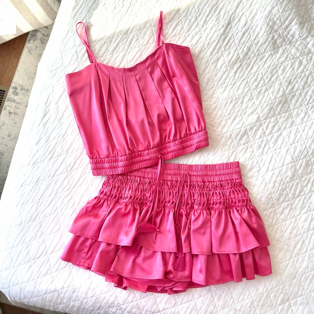 Pink shug set